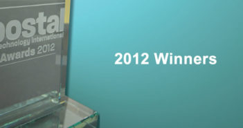 2012 Winners – Postal Technology International Awards
