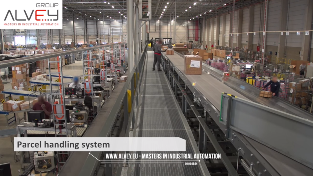 Alvey installs semi-autonomous parcel sorter for bpost