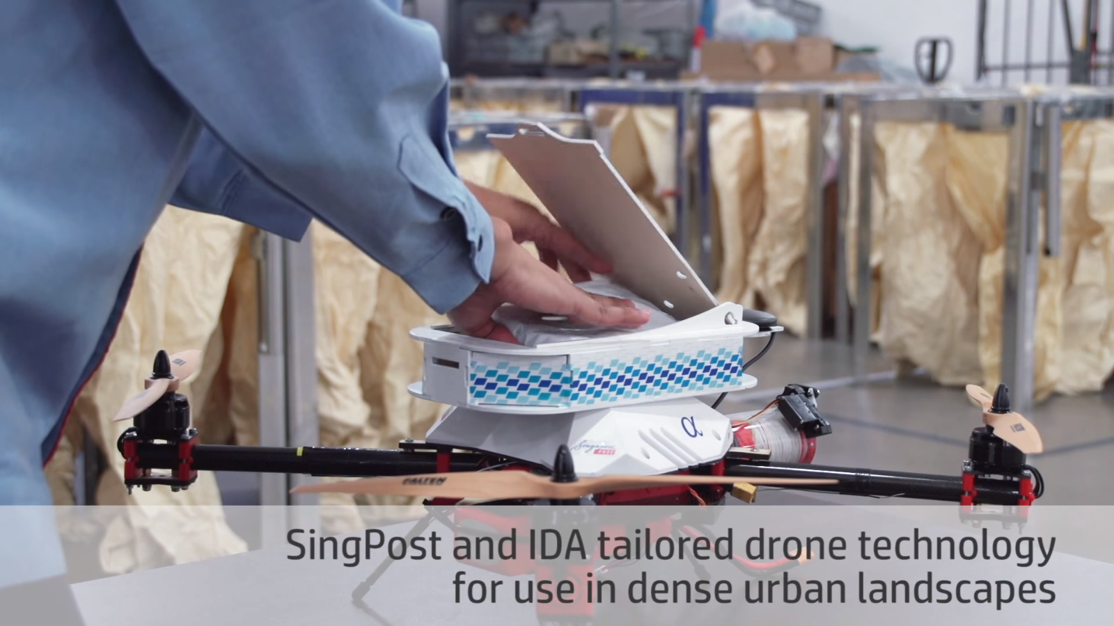 SingPost completes drone delivery trial Parcel and Postal Technology