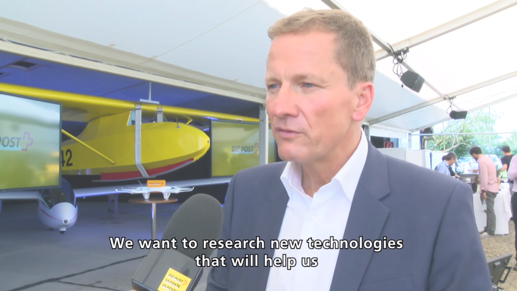Swiss Post drone testing