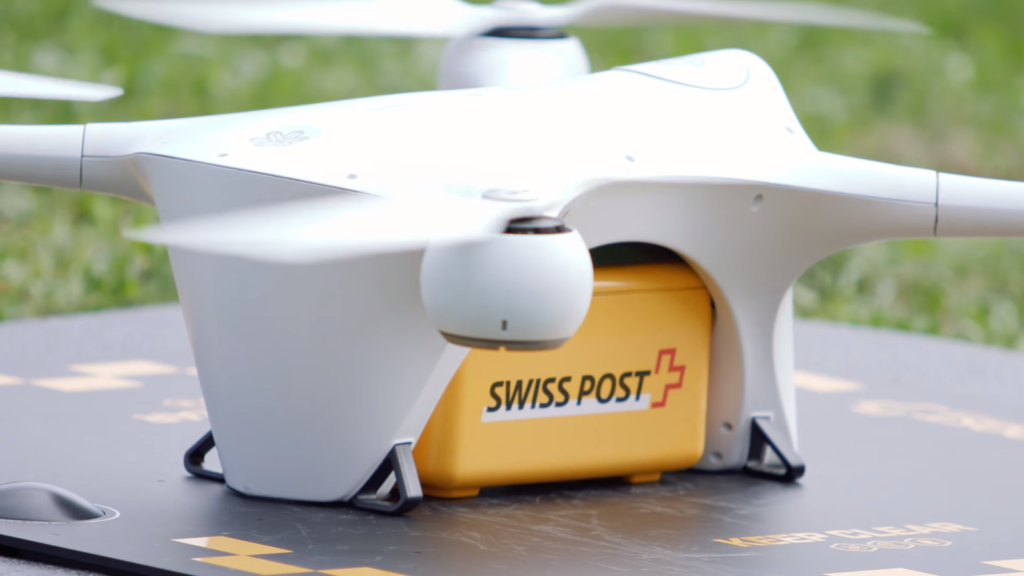 Swiss Post trial drone delivery between hospitals
