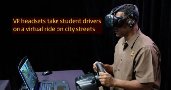 UPS delivery drivers trained using VR simulations