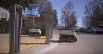Starship drones deployed at Intuit campus in California