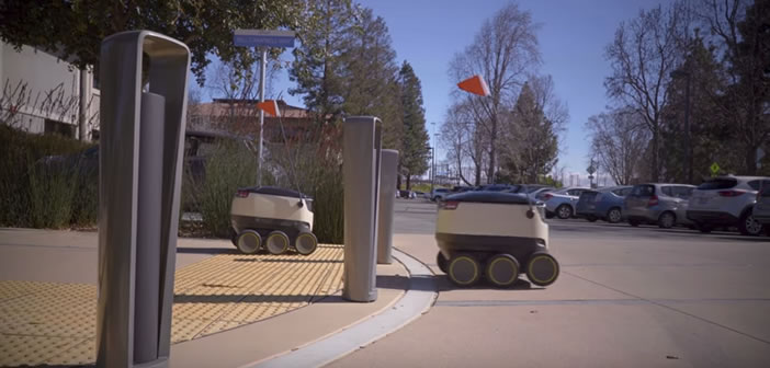 Starship drones deployed at Intuit campus in California