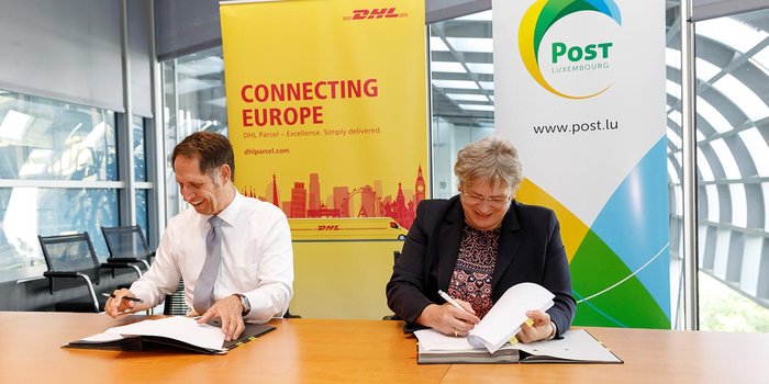 DHL Parcel and Post Luxembourg partner on parcel shipping