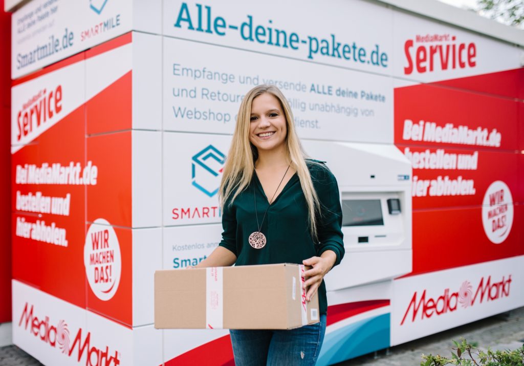 MediaMarktSaturn trials automated Smartmile parcel locker
