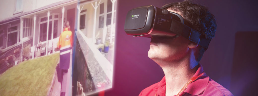 Virtual reality bites for postal workers