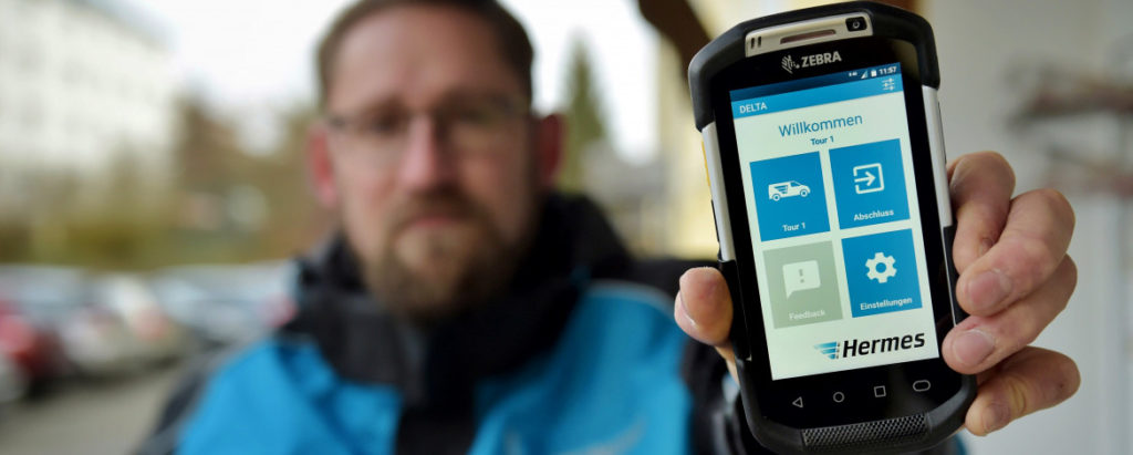 Hermes Germany to roll out 18,000 hand-held devices from early 2019