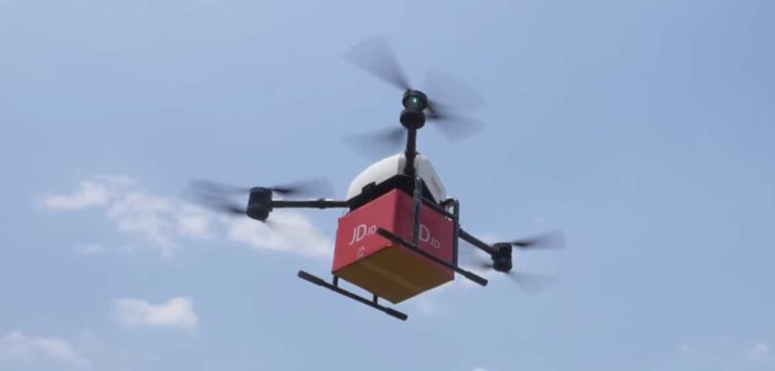 JD.com launches first government approved drone flight in Indonesia