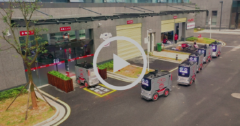 JD.com opens smart delivery hubs ahead of CES debut