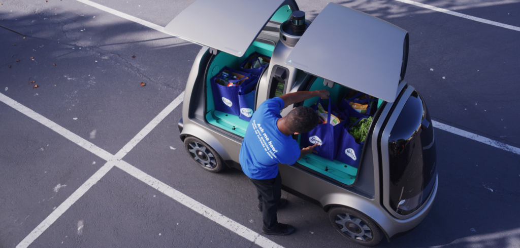 Kroger and Nuro launch autonomous delivery service in Houston