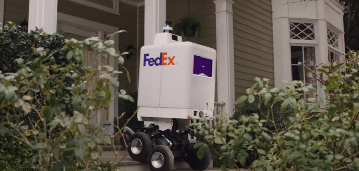 fedex unveils autonomous delivery robot