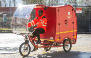 Royal Mail trials e-trikes for letter and parcel delivery