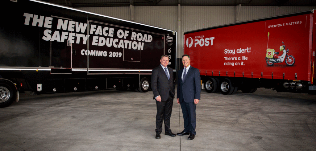 Australia Post launches road safety campaign with Australian Trucking Association