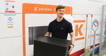 Smartmile delivers groceries through automated parcel machines
