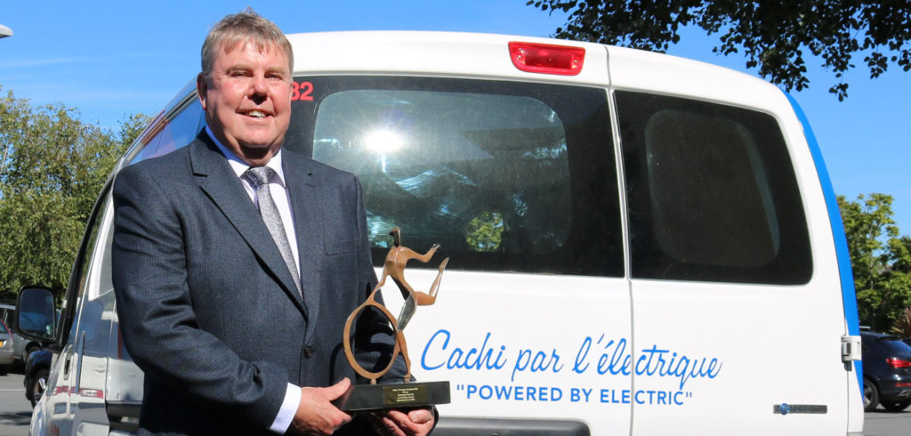 Guernsey Post wins Low Carbon Award at UK Motor Transport Awards