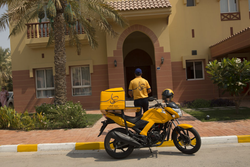 ENVIRONMENTAL ACHIEVEMENT OF THE YEAR QATAR POST Parcel and Postal