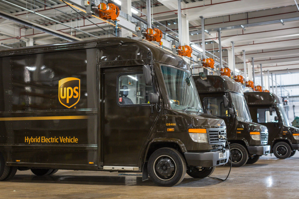 UPS invests in range-extended electric vehicles for UK operations