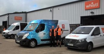 Whistl trialling the first electric Renault Trucks Master ZE to be licensed on UK roads