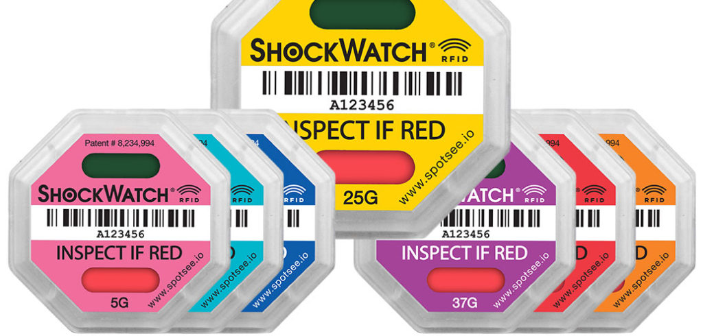SpotSee launches ShockWatch RFID for tracking damage in logistics