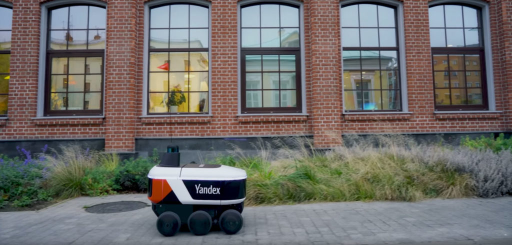 Introducing the Yandex.Rover delivery robot