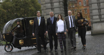 UPS forges sustainability partnership with University of Dublin