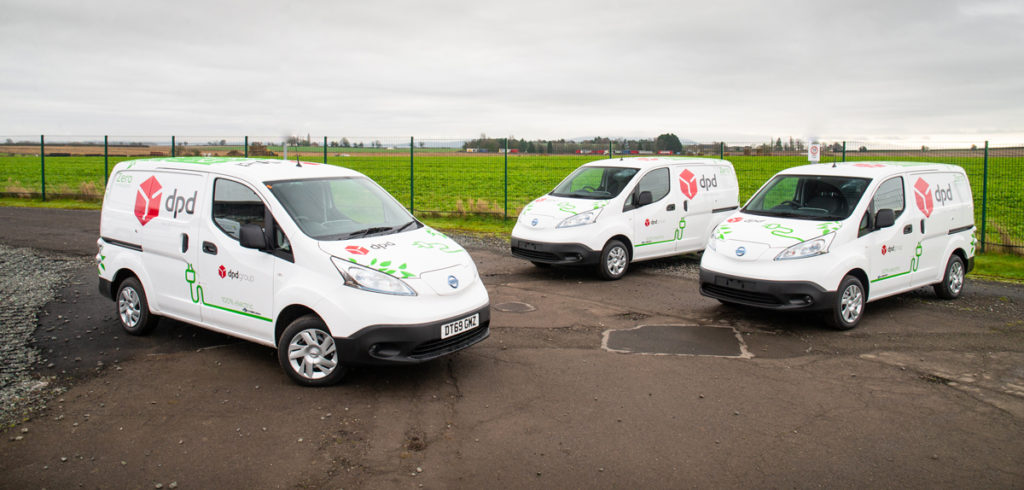 DPD creates UK’s largest EV parcel delivery fleet with Nissan order