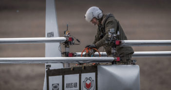 AVIUS drone delivers supplies