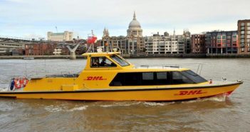 DHL Express launches parcel delivery by boat in London