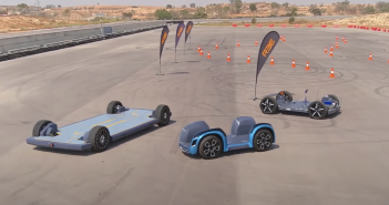 REE Automotive demonstrates EV platform aimed at delivery market