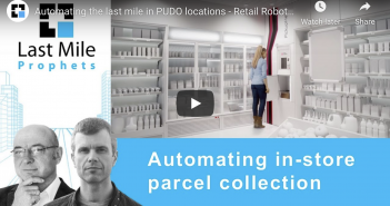 Automating the last mile in PUDO locations with Retail Robotics