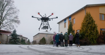 First-ever drone delivery in Latvia completed