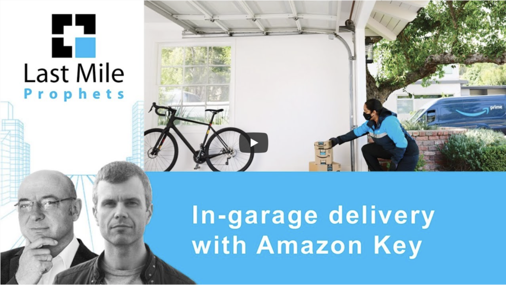 In-garage delivery with Amazon Key