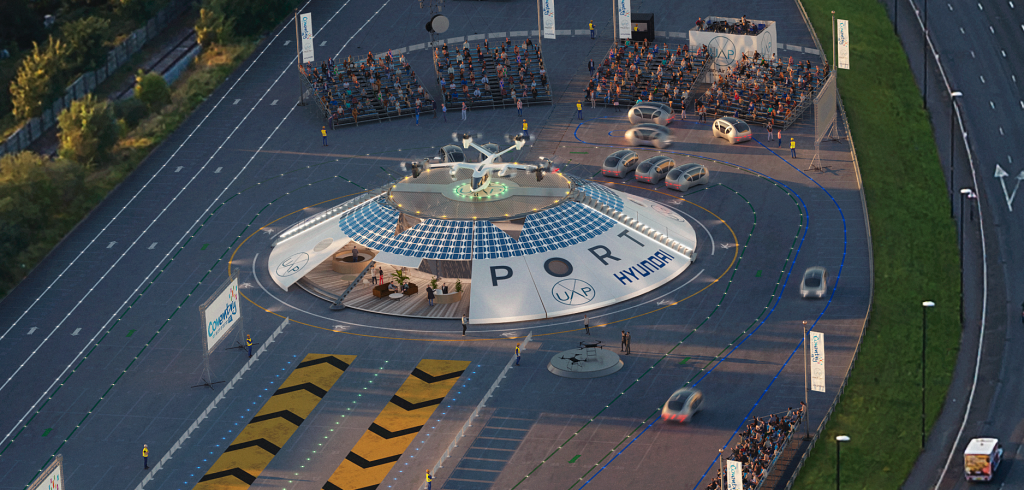 World’s first airport for flying cars and delivery drones to launch in 2021