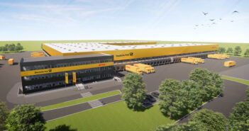 DHL breaks ground on the largest parcel center in Germany