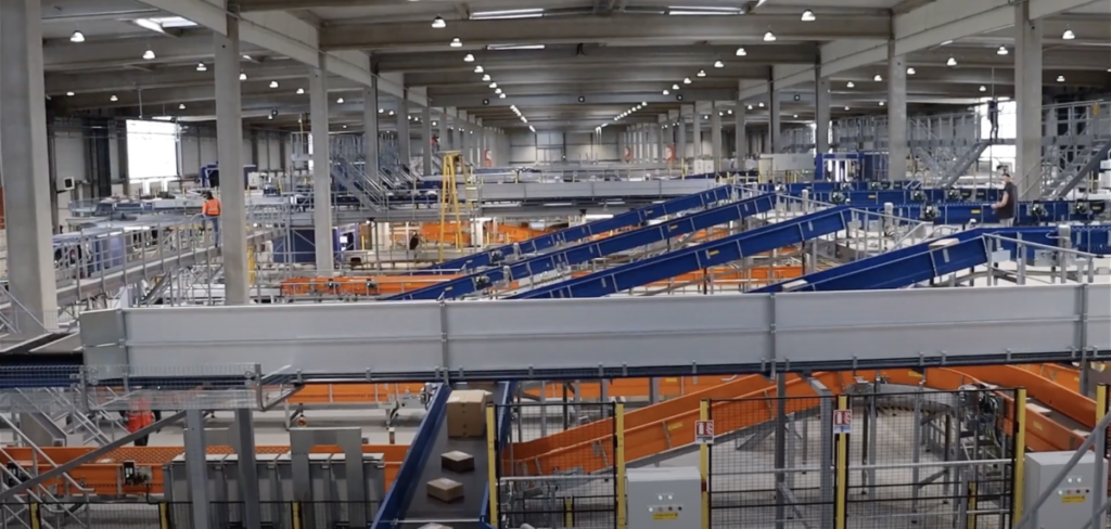 La Poste opens largest parcel center yet