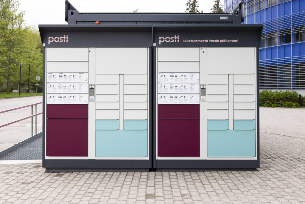 Posti develops outdoor parcel lockers with Finnish technology partners