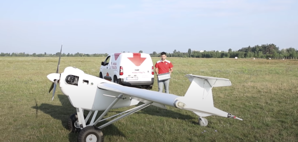 Nova Poshta drone delivery travels 480km from Kiev to Kharkiv