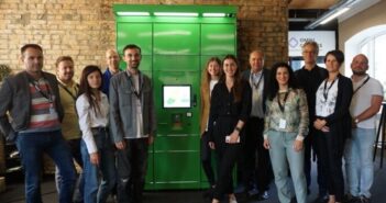Omnic outdoor parcel lockers selected by Magyar Posta
