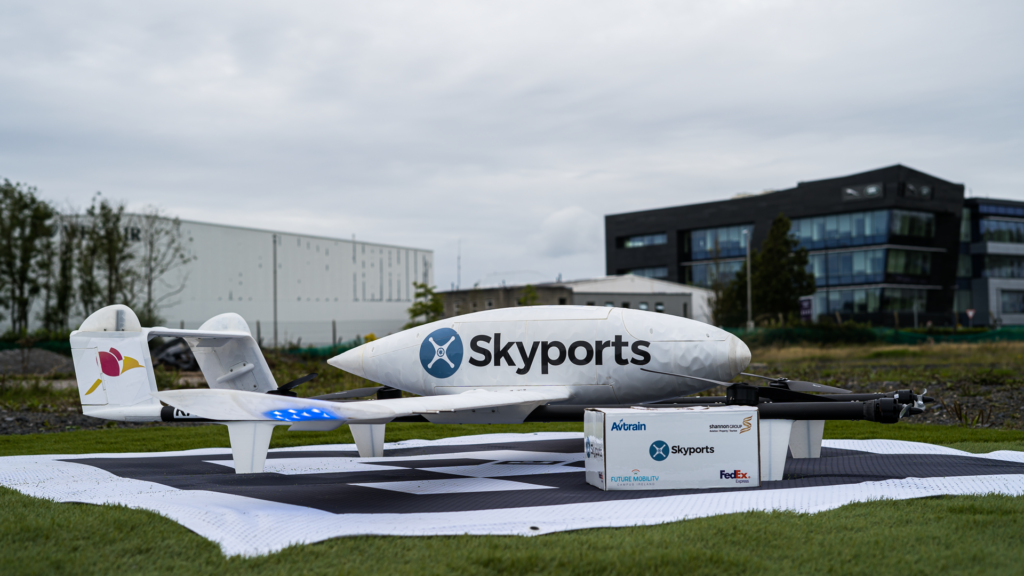 FedEx Express completes first aerial drone delivery in Ireland