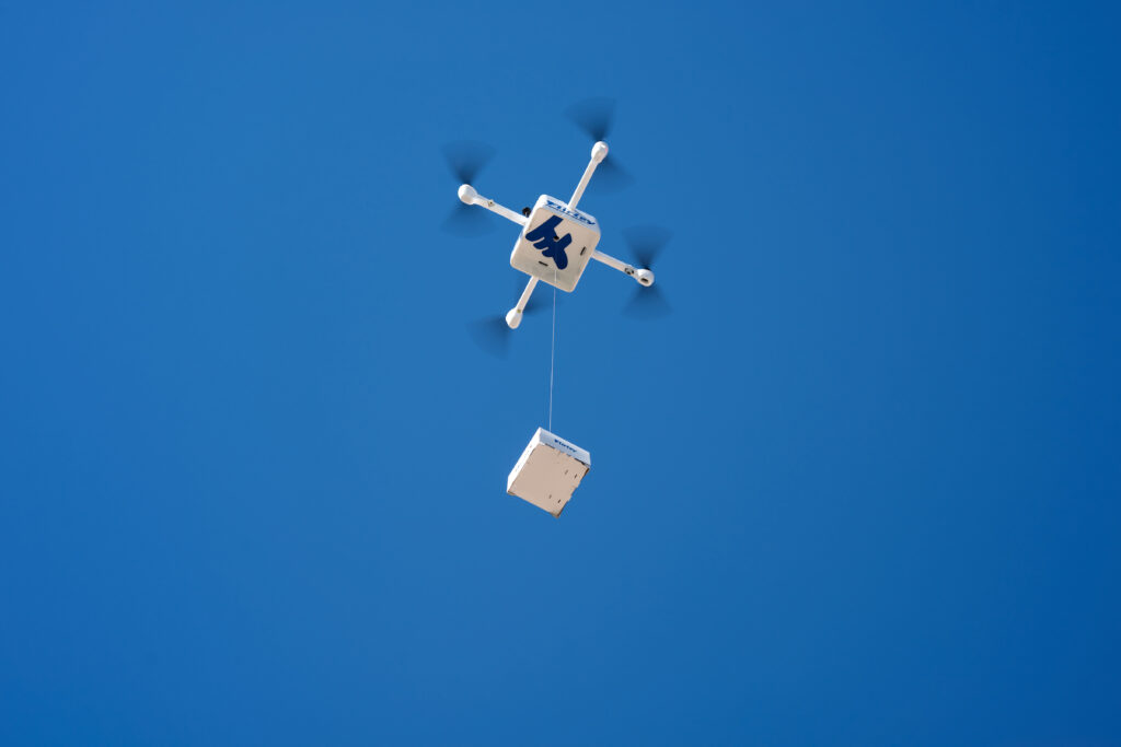 Mesa Airlines purchases aerial drones to conduct food deliveries across the USA