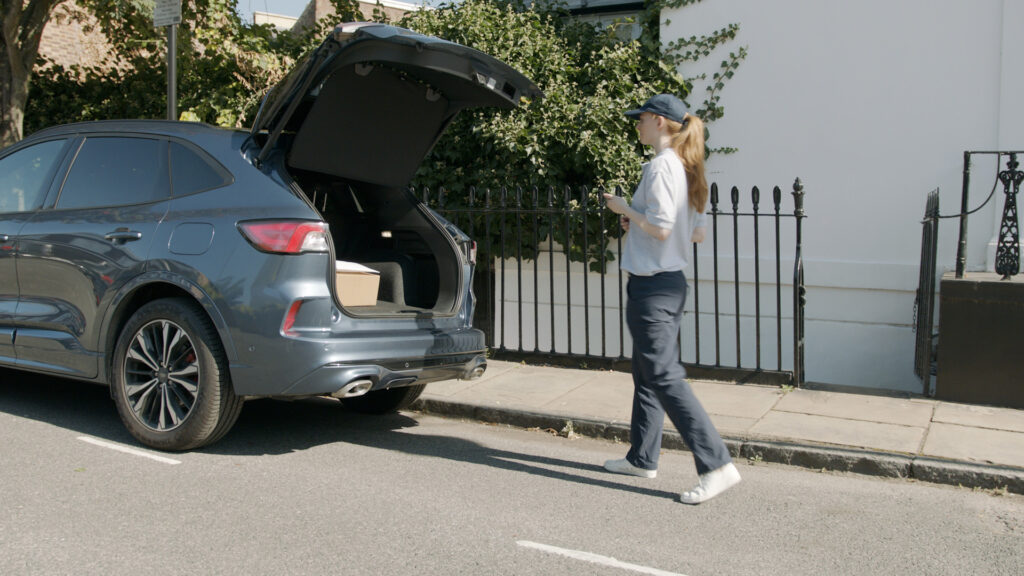 Ford trialling car trunk deliveries with Hermes UK