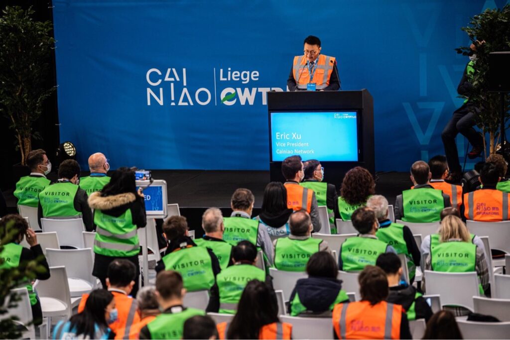 Cainiao opens smart logistics hub at Liege Airport