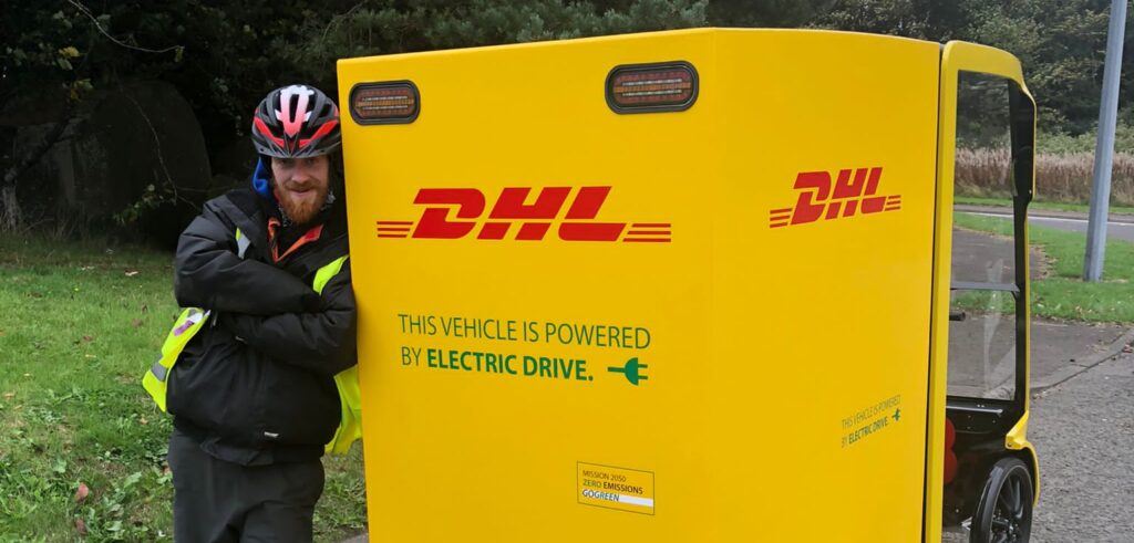 E-cargo bikes trialled in Scotland by DHL Supply Chain