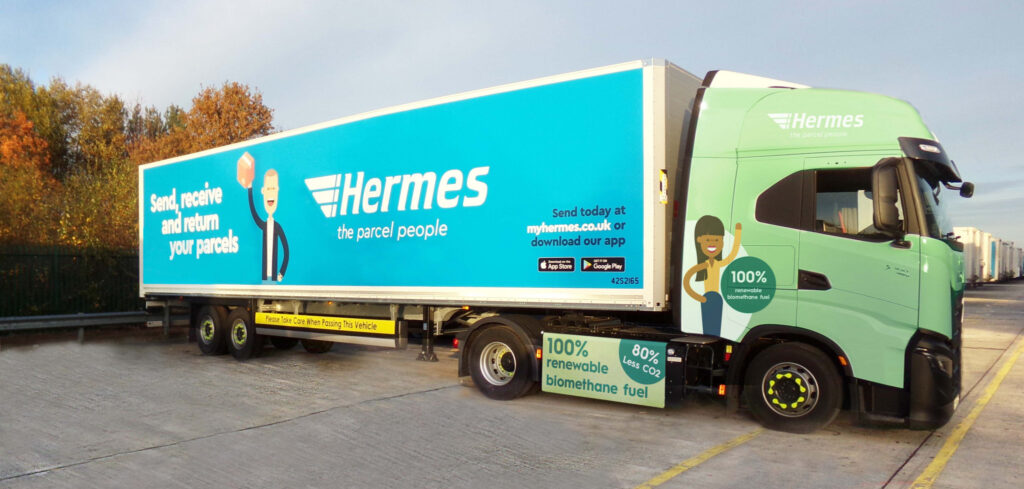 Hermes launches fleet of 70 Iveco natural gas vehicles