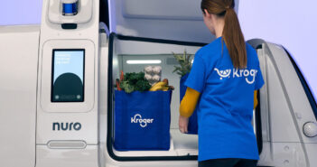 Kroger and Nuro showcase third-generation autonomous vehicle for grocery delivery