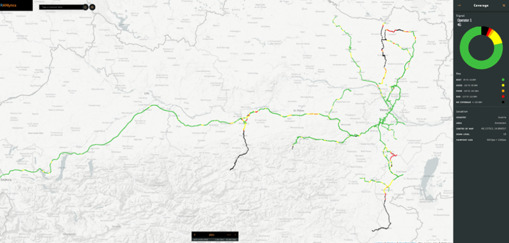 Austrian Post deploys network coverage measurement tool