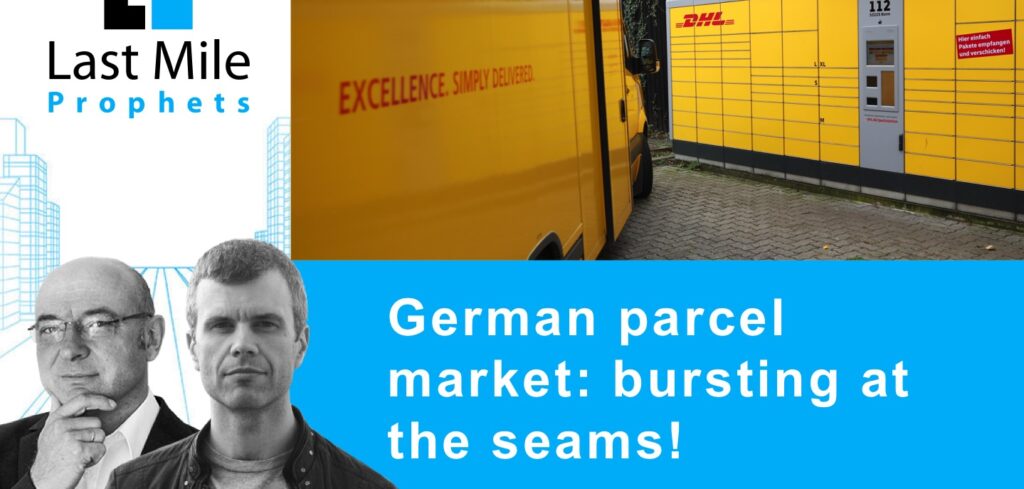 The German parcel market is bursting at the seams