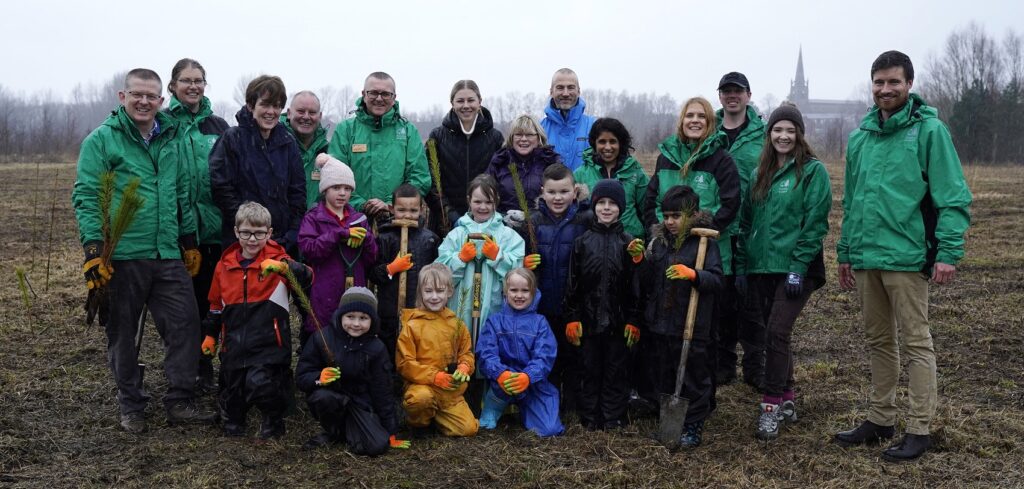 DPD and Forestry England to plant woodlands across England