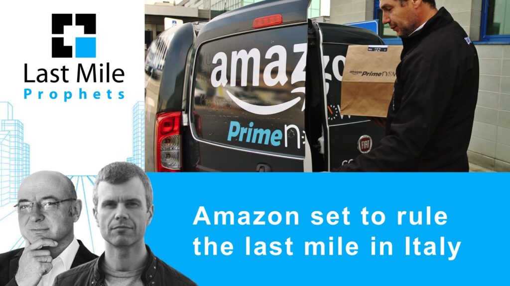 Amazon set to dominate the last mile in Italy